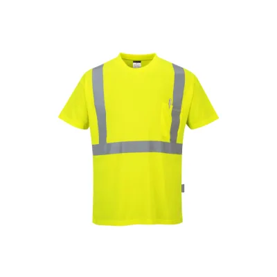 Portwest S190 - HiVis póló zsebbel