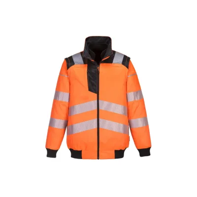 Portwest PW3 Hi-Vis 3-in-1 Pilota kabát kabátok és
