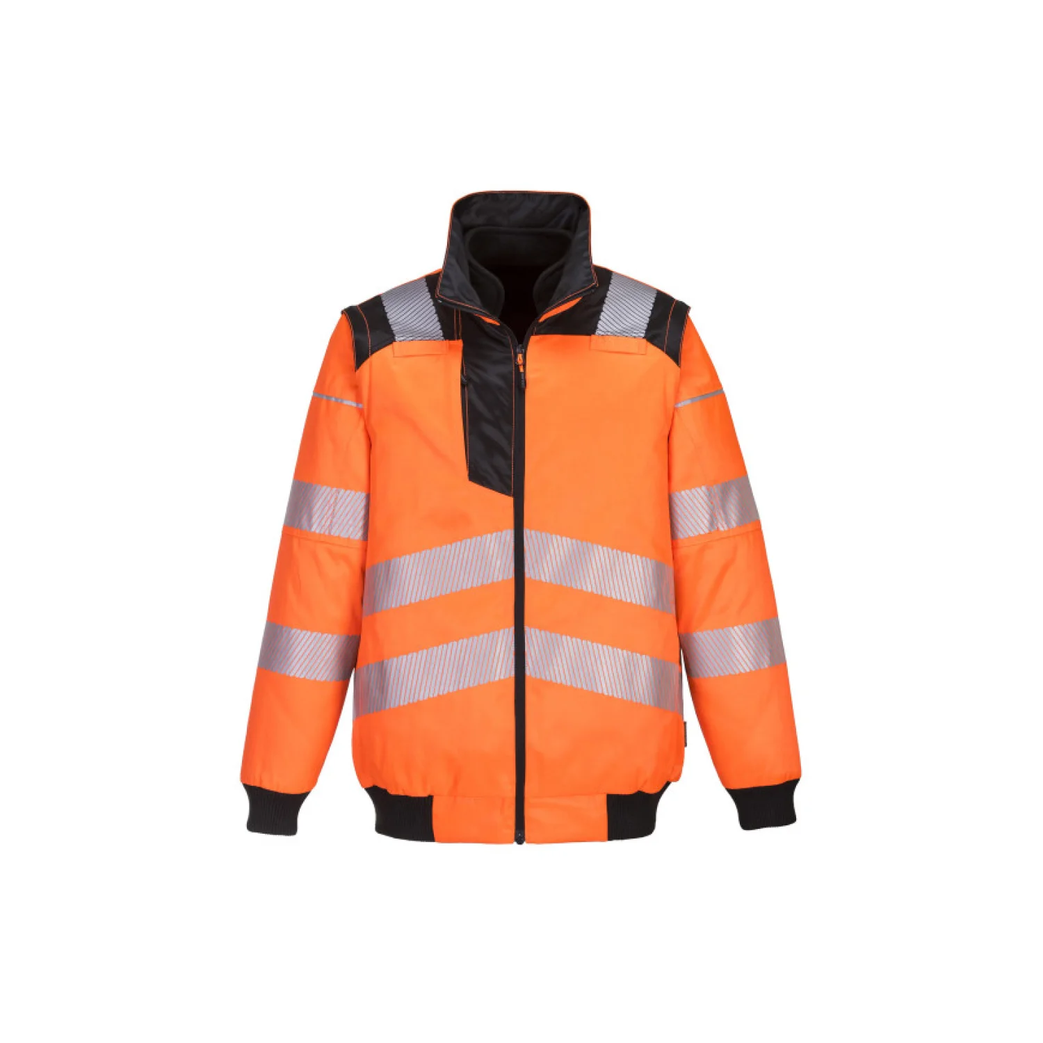 Portwest PW302 - PW3 Hi-Vis 3-in-1 Pilóta kabát narancs