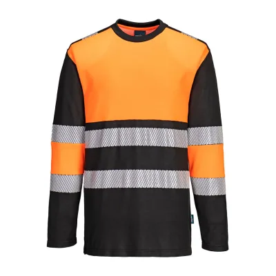 Portwest PW3 Hi-Vis Class 1 hosszú ujjú póló L/S