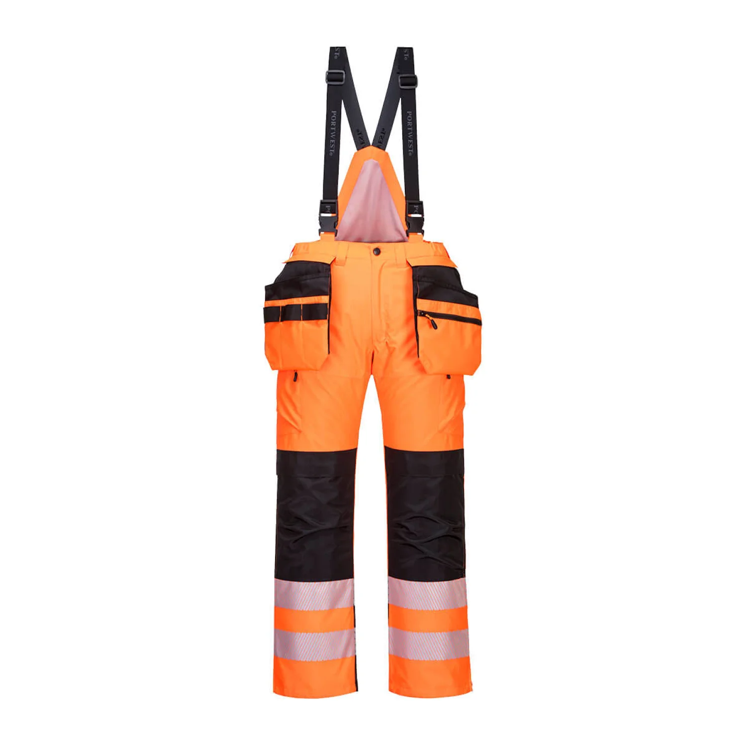 Portwest PW3 Hi-Vis téli nadrág narancs/fekete
