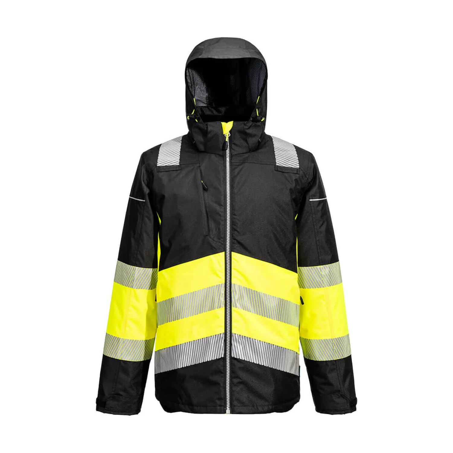 Portwest PW3 Hi-Vis Class 1 téli dzseki sárga/fekete