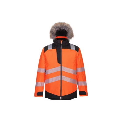 Portwest PW3 Hi-Vis Parka télikabát kabátok és