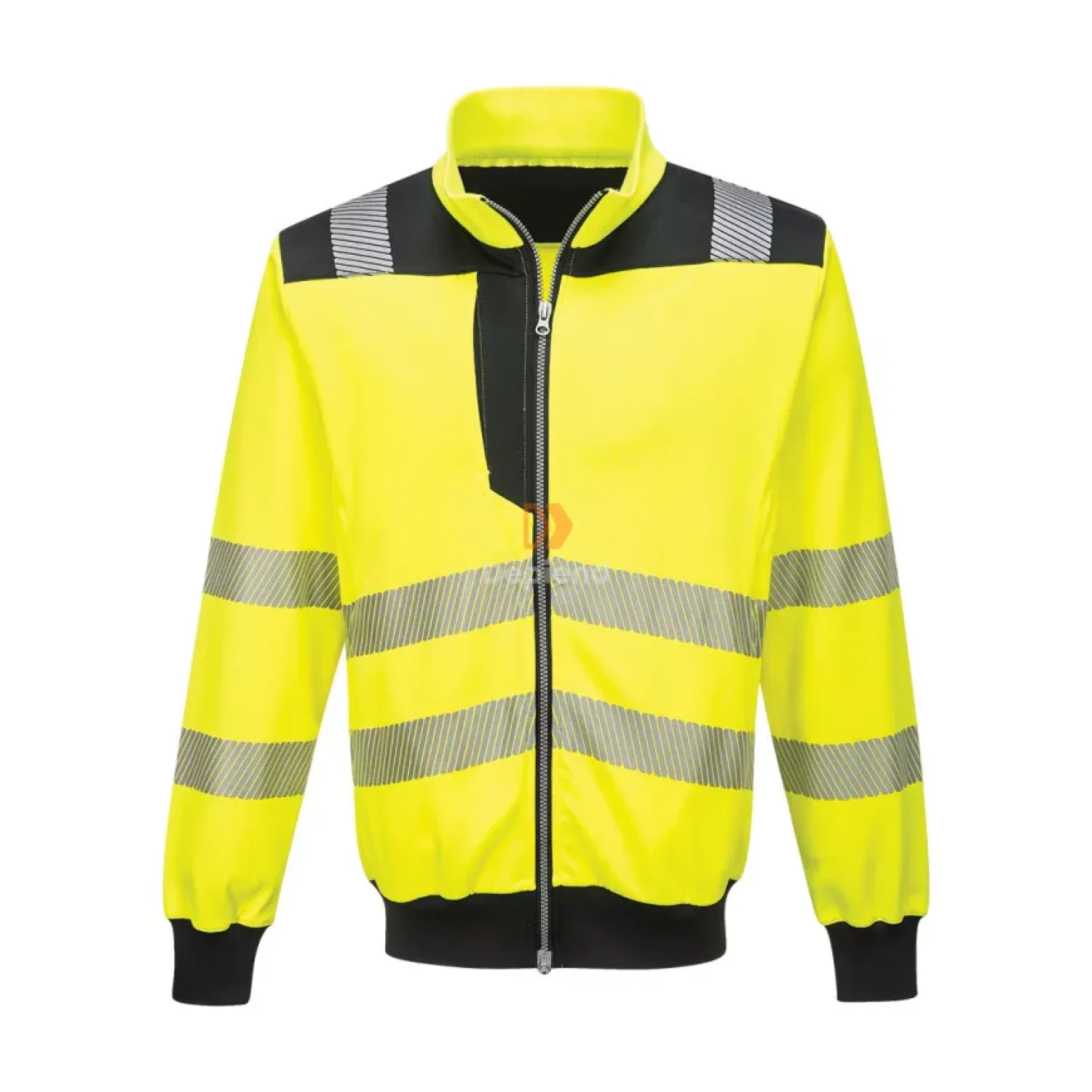 Portwest PW3 Hi-Vis pulóver sárga / fekete