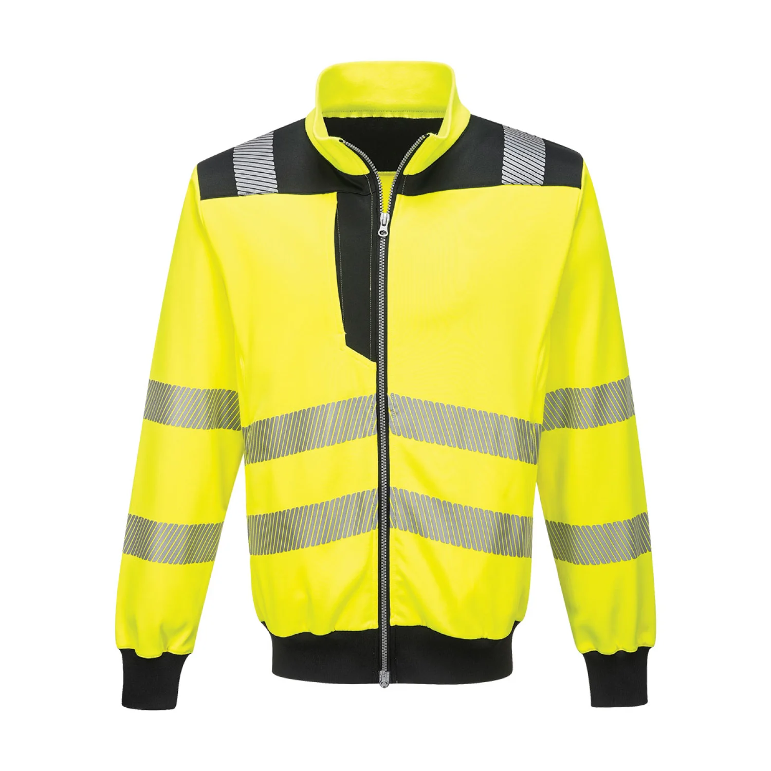 Portwest PW3 Hi-Vis pulóver Sárga/Fekete
