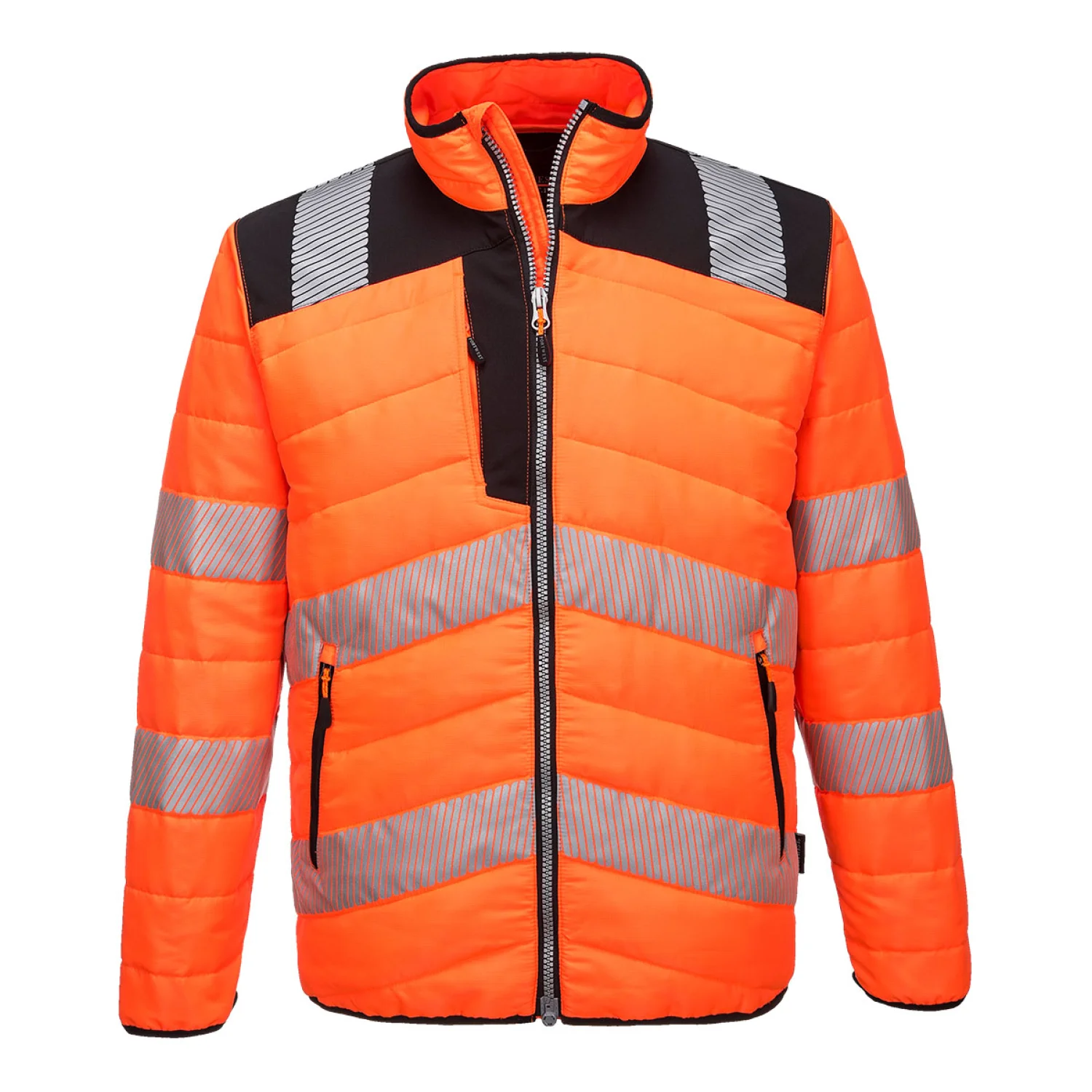 Portwest PW3 Hi-Vis Baffle kabát narancs/fekete