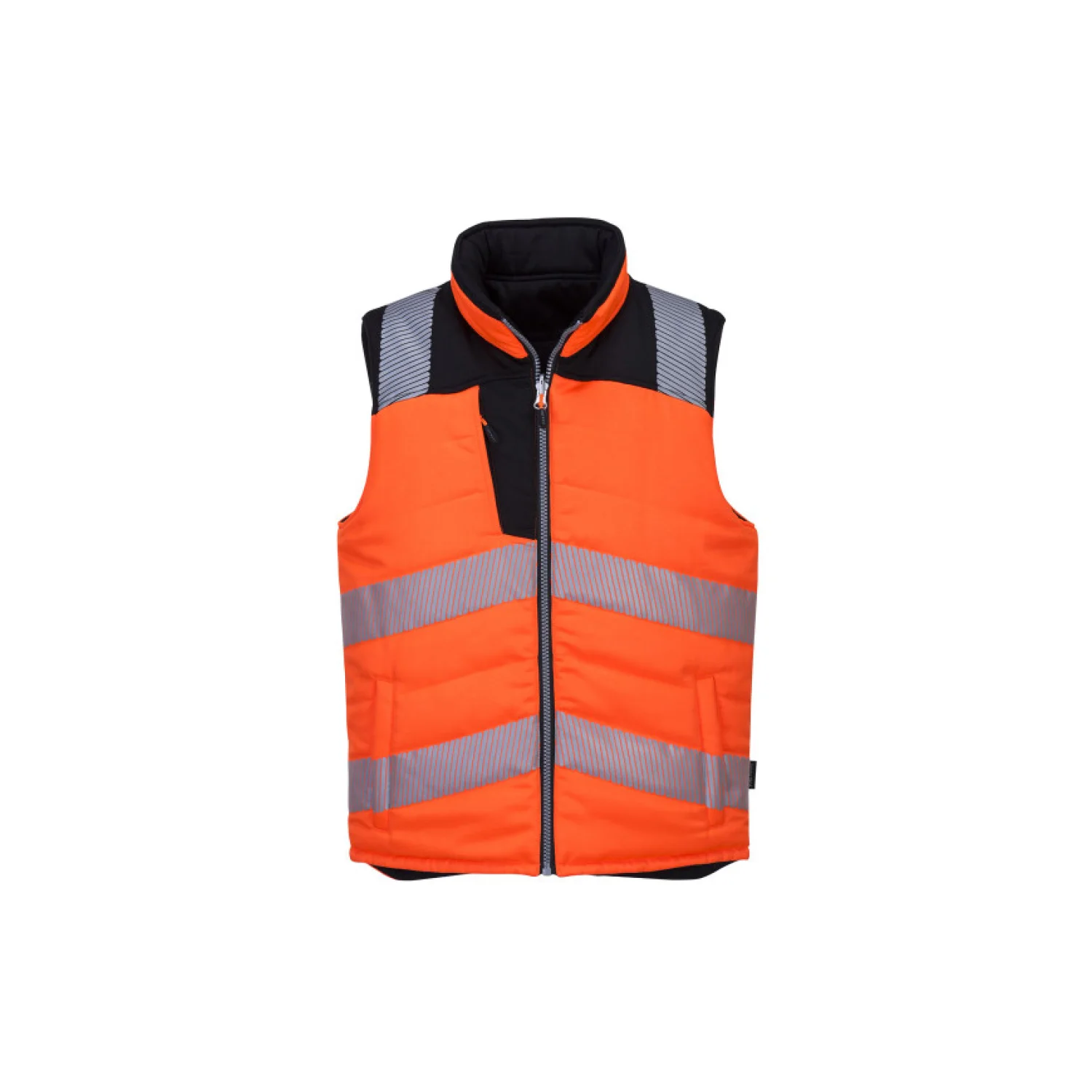 Portwest PW3 Hi-Vis Reversible mellény narancs/fekete
