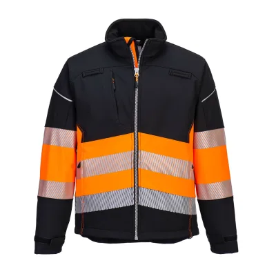 Portwest PW3 Hi-Vis Class 1 Softshell kabát (3L)