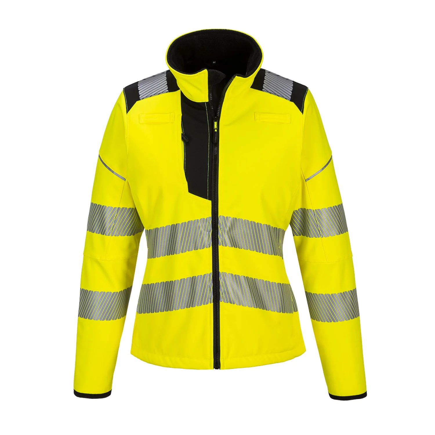 Portwest PW3 Hi-Vis női Softshell Sárga/Fekete