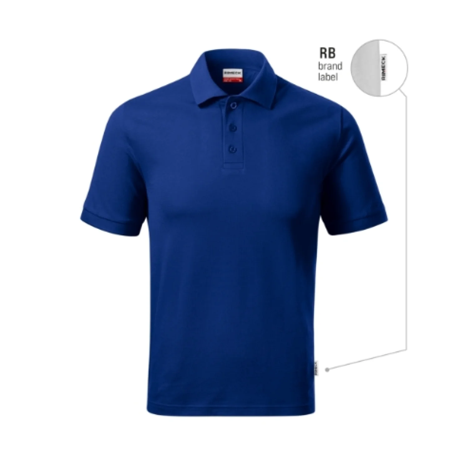 RIMECK Resist Heavy Polo királykék (brand label) RB