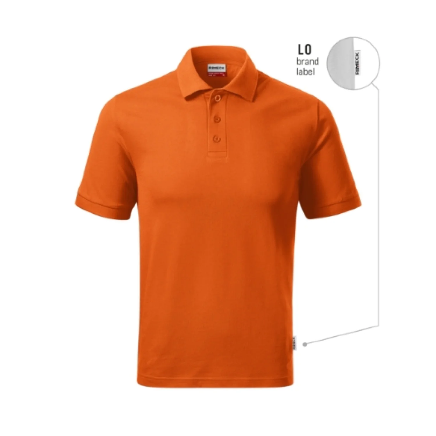 RIMECK Resist Heavy Polo narancssárga 11 (brand label) LO