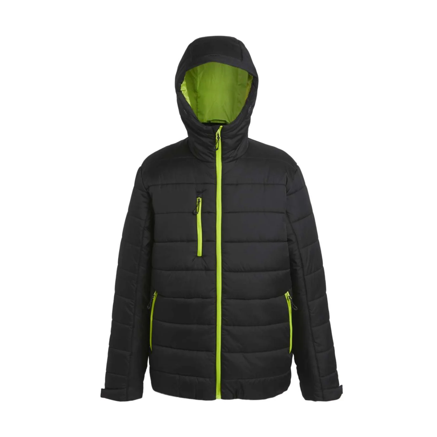Regatta Navigate thermal dzseki Black/Lime Green