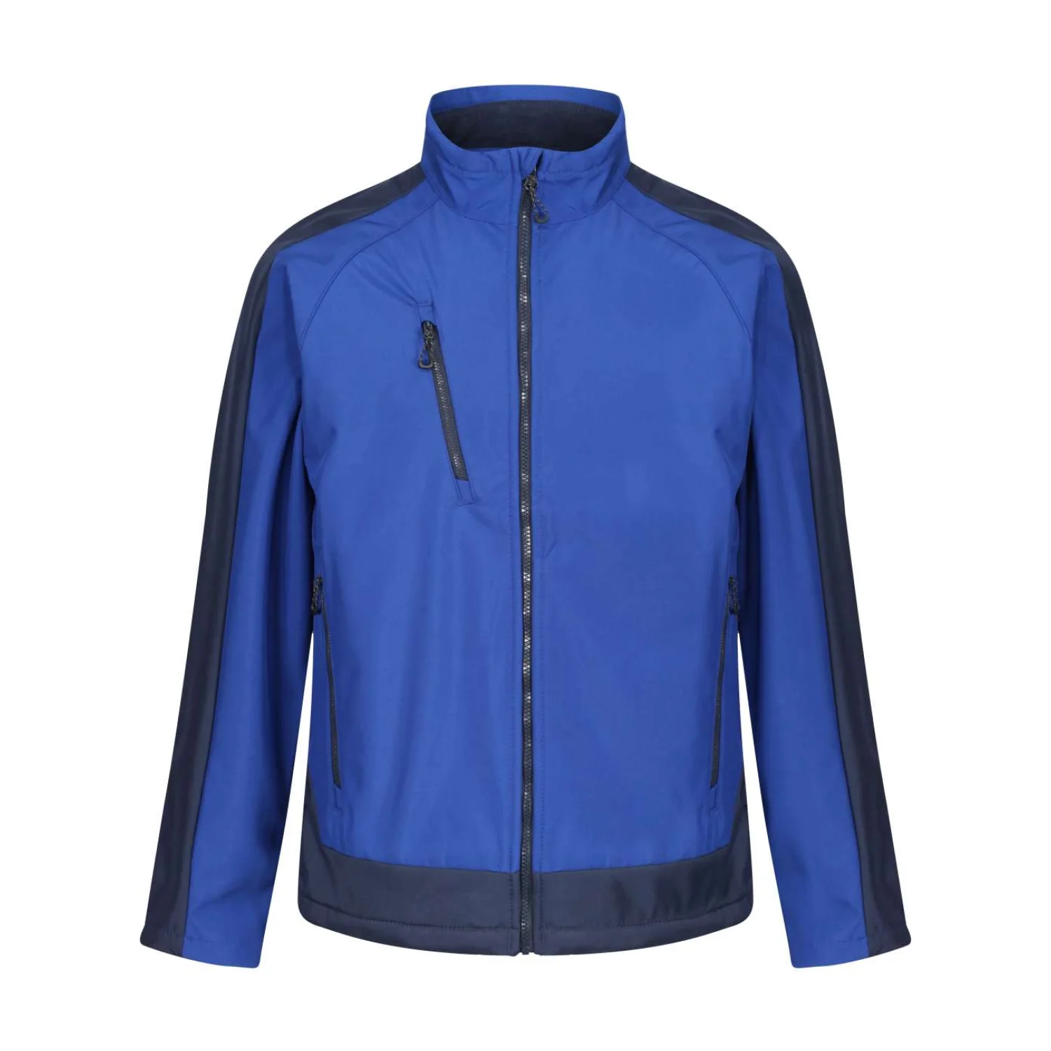 Regatta Kontrasztos nyomtatható 3 rétegű softshell kabátok és dzseki New Royal/Navy