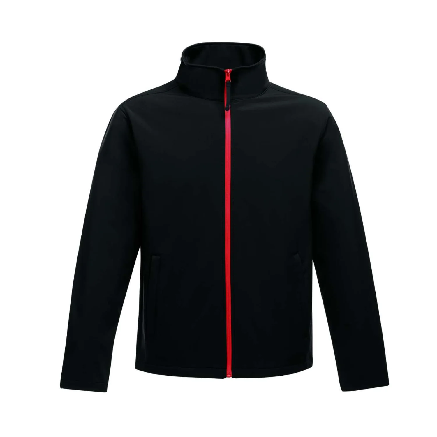 Regatta Ablaze nyomtatható férfi softshell kabátok és dzseki Black/Classic Red