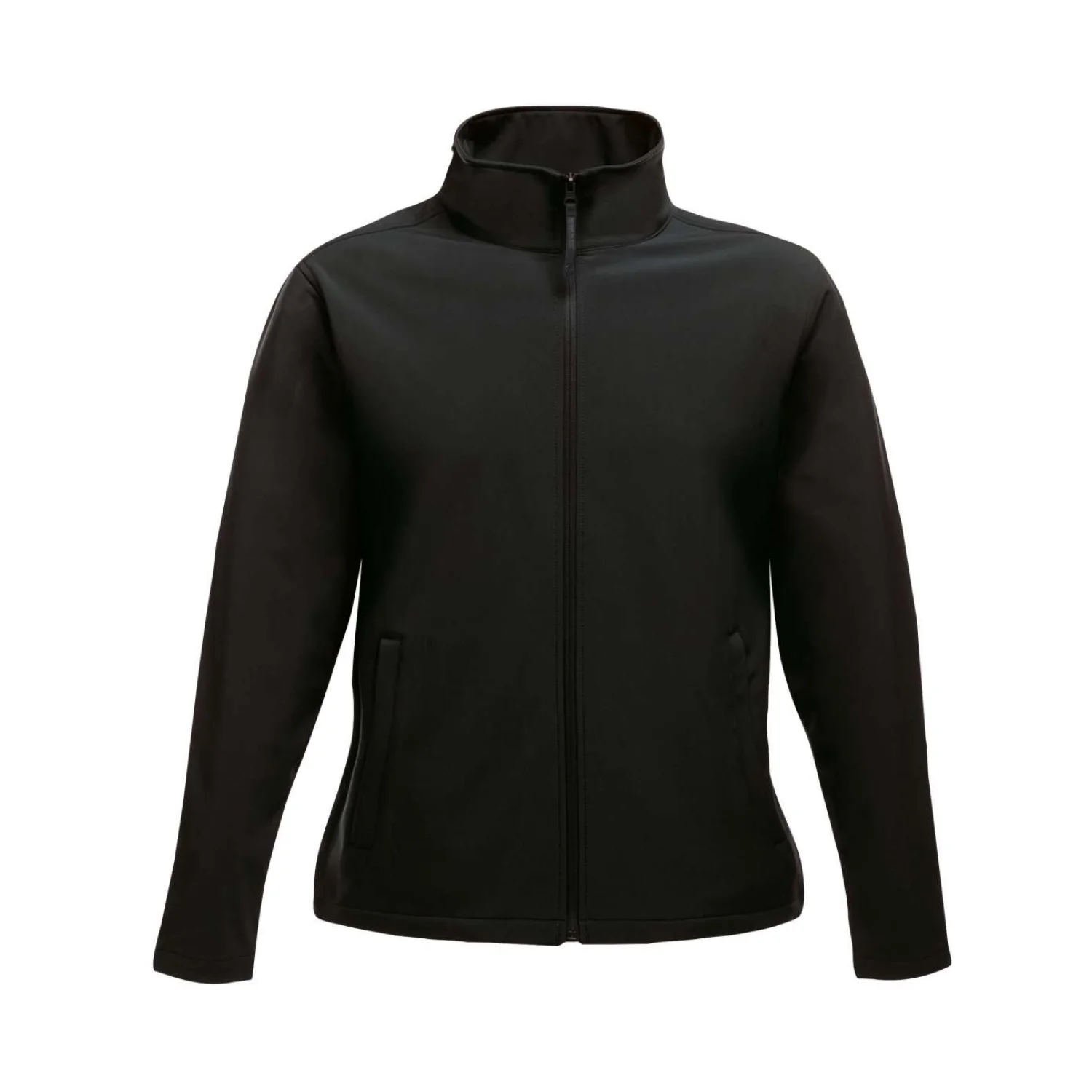 Regatta Ablaze nyomtatható női softshell kabátok és dzseki Black/Black
