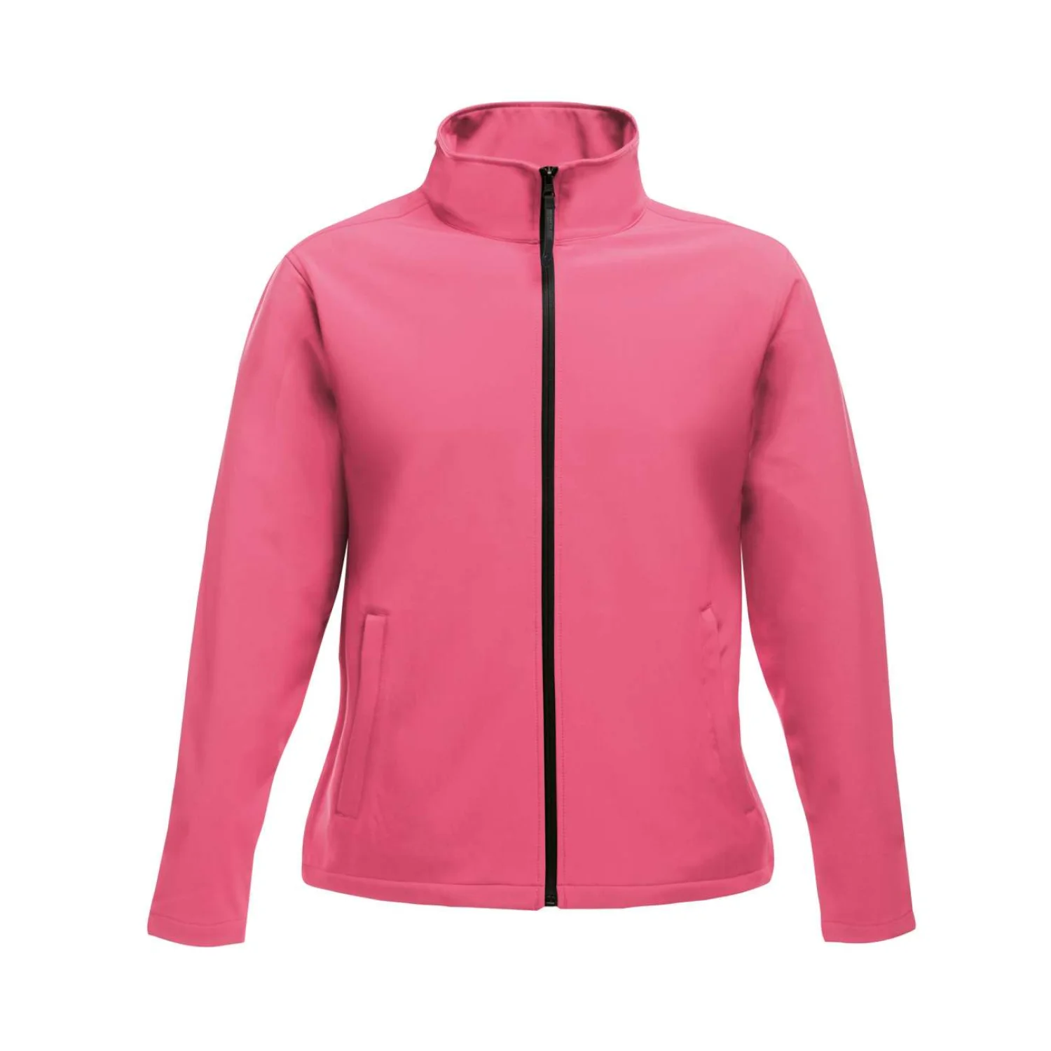 Regatta Ablaze nyomtatható női softshell kabátok és dzseki Hot Pink/Black