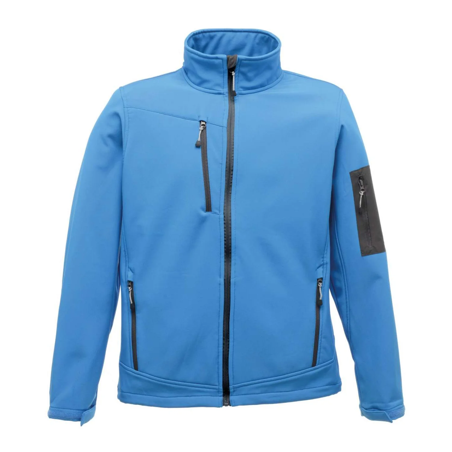 Regatta Arcola - háromrétegű, membránnal ellátott softshell dzseki French Blue/Seal Grey