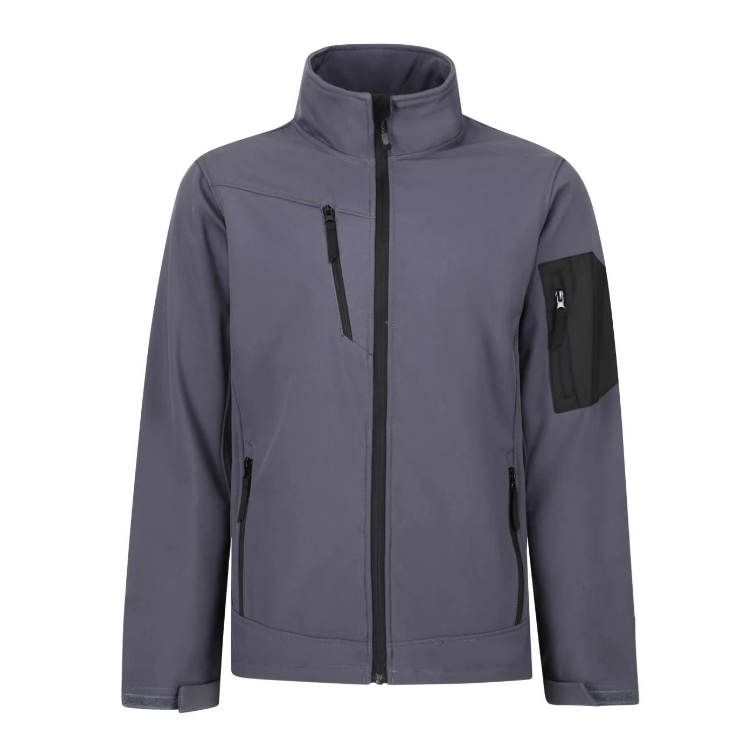 Regatta Arcola - háromrétegű, membránnal ellátott softshell dzseki Seal Grey/Black