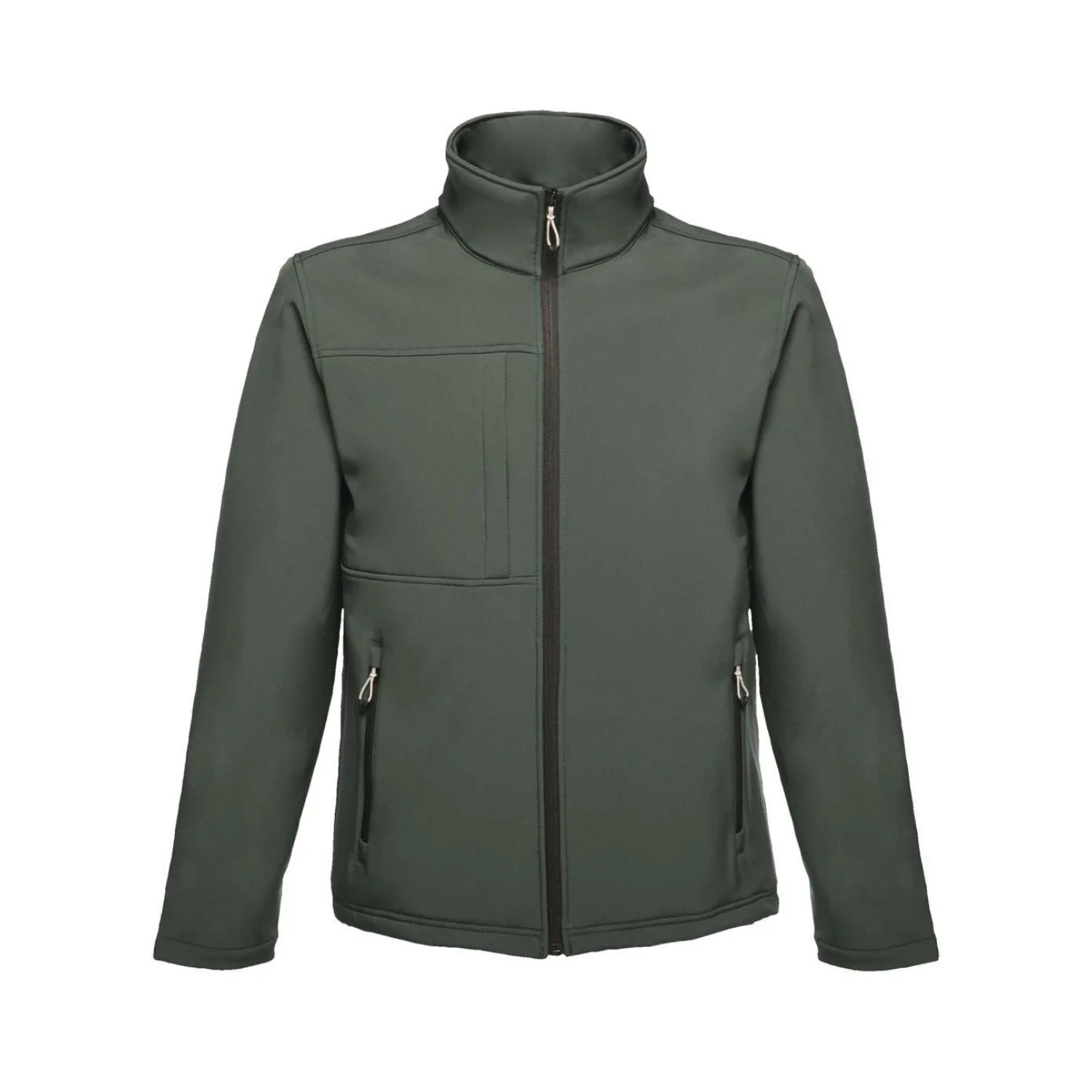 Regatta Octagon ii nyomtatható háromrétegű membránnal ellátott férfi softshell kabátok és dzseki Dk Spruce/Black