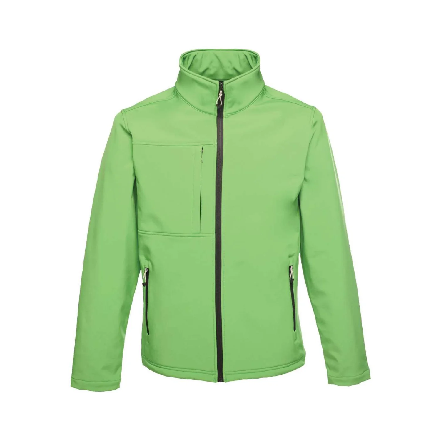 Regatta Octagon ii nyomtatható háromrétegű membránnal ellátott férfi softshell kabátok és dzseki Extreme Green/Black