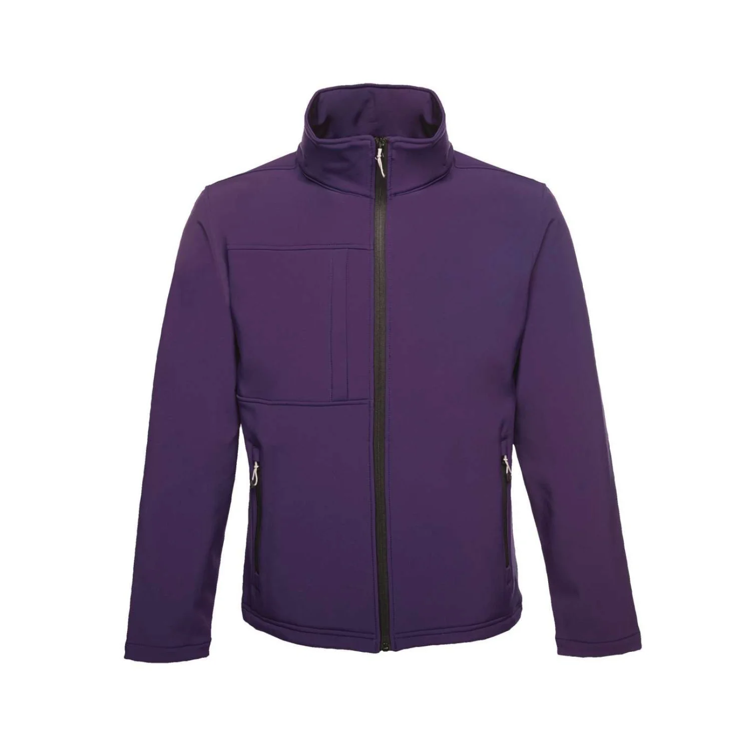 Regatta Octagon ii nyomtatható háromrétegű membránnal ellátott férfi softshell kabátok és dzseki Majestic Purple/Black