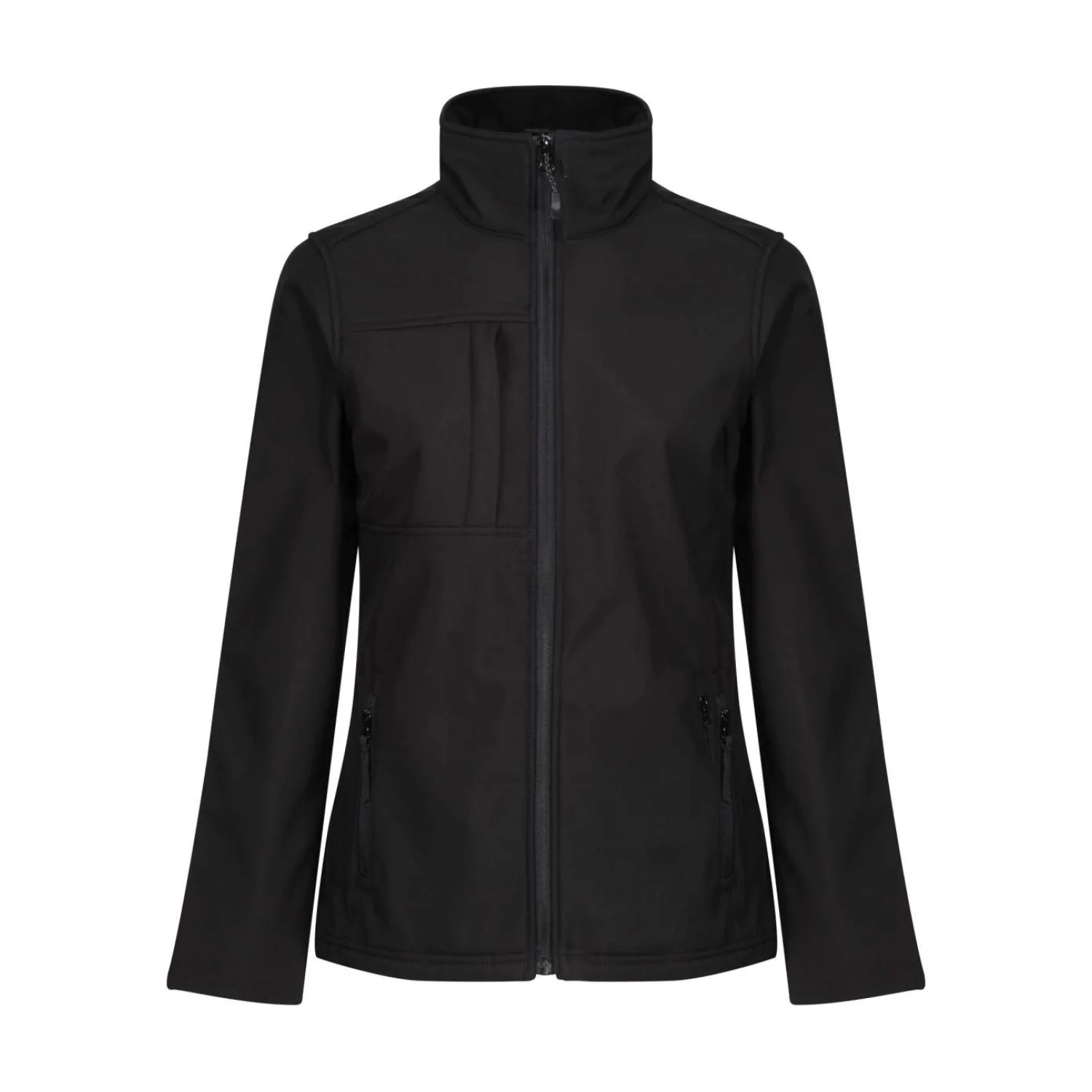 Regatta Octagon ii nyomtatható háromrétegű membránnal ellátott női softshell kabátok és dzseki Black/Black