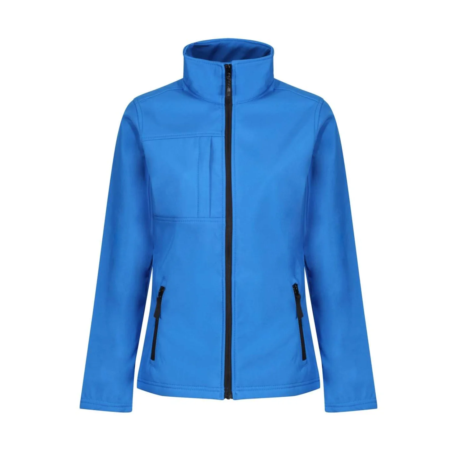 Regatta Octagon ii nyomtatható háromrétegű membránnal ellátott női softshell kabátok és dzseki Oxford Blue/Black