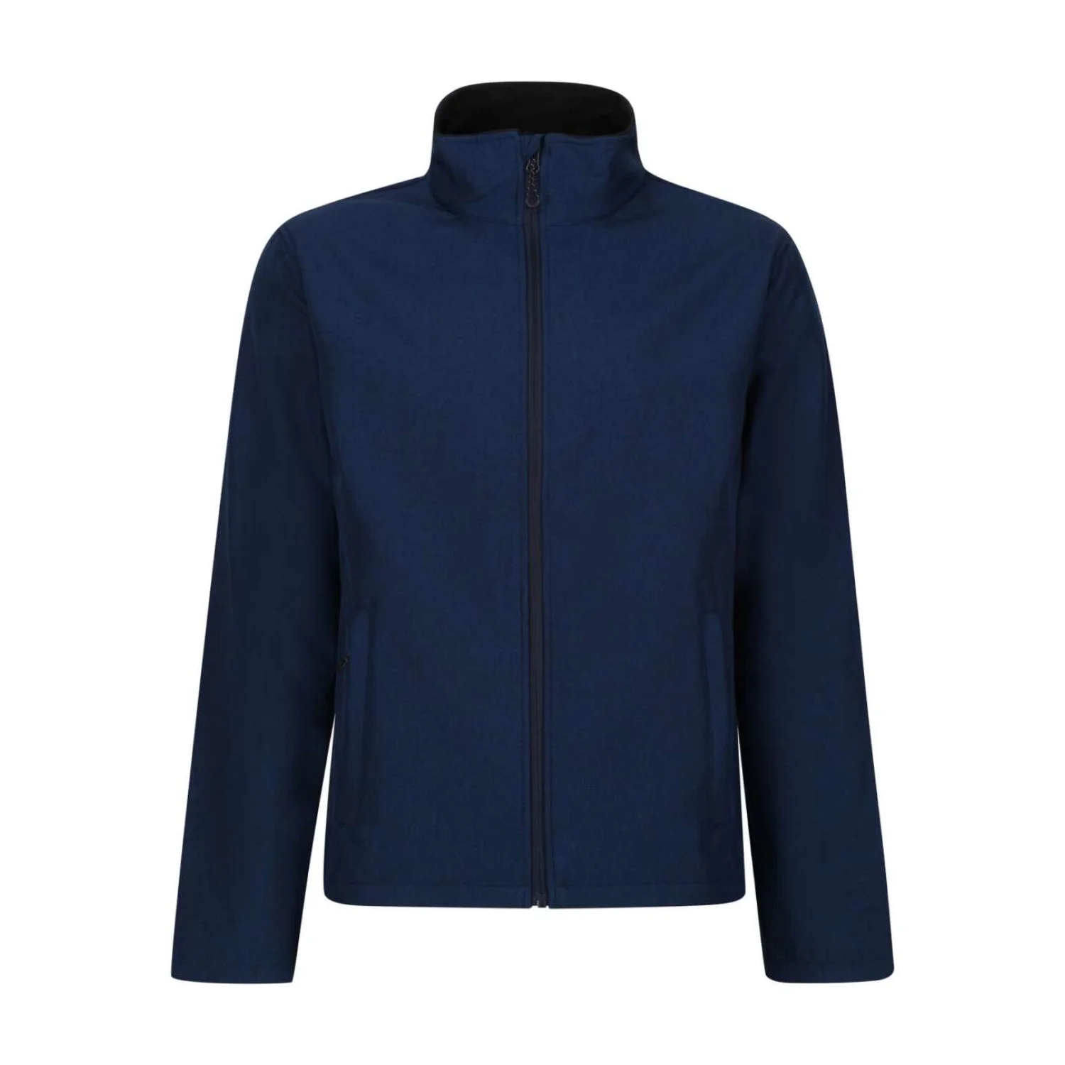 Regatta Limestone melírozott nyomtatható softshell dzseki Navy/Black