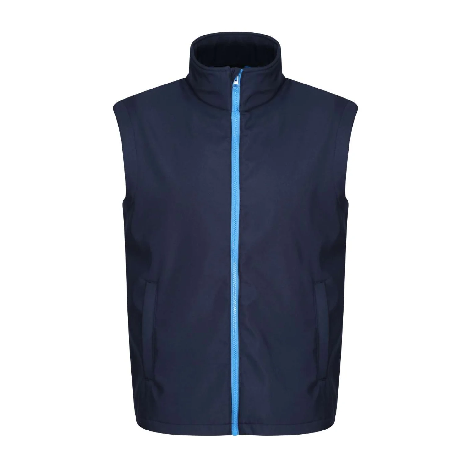 Regatta Ablaze nyomtatható softshell mellény kabátok és dzseki Navy/French Blue