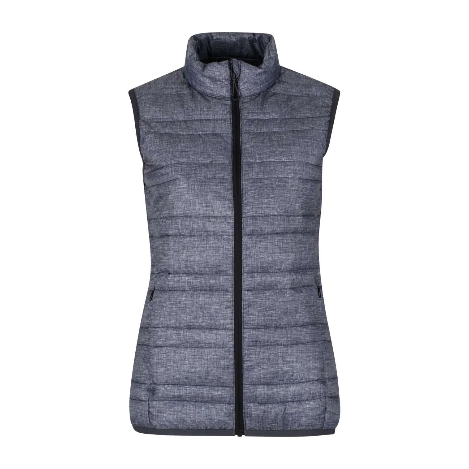 Regatta Firedown down-touch hőszigetelt női mellény Grey Marl/Black