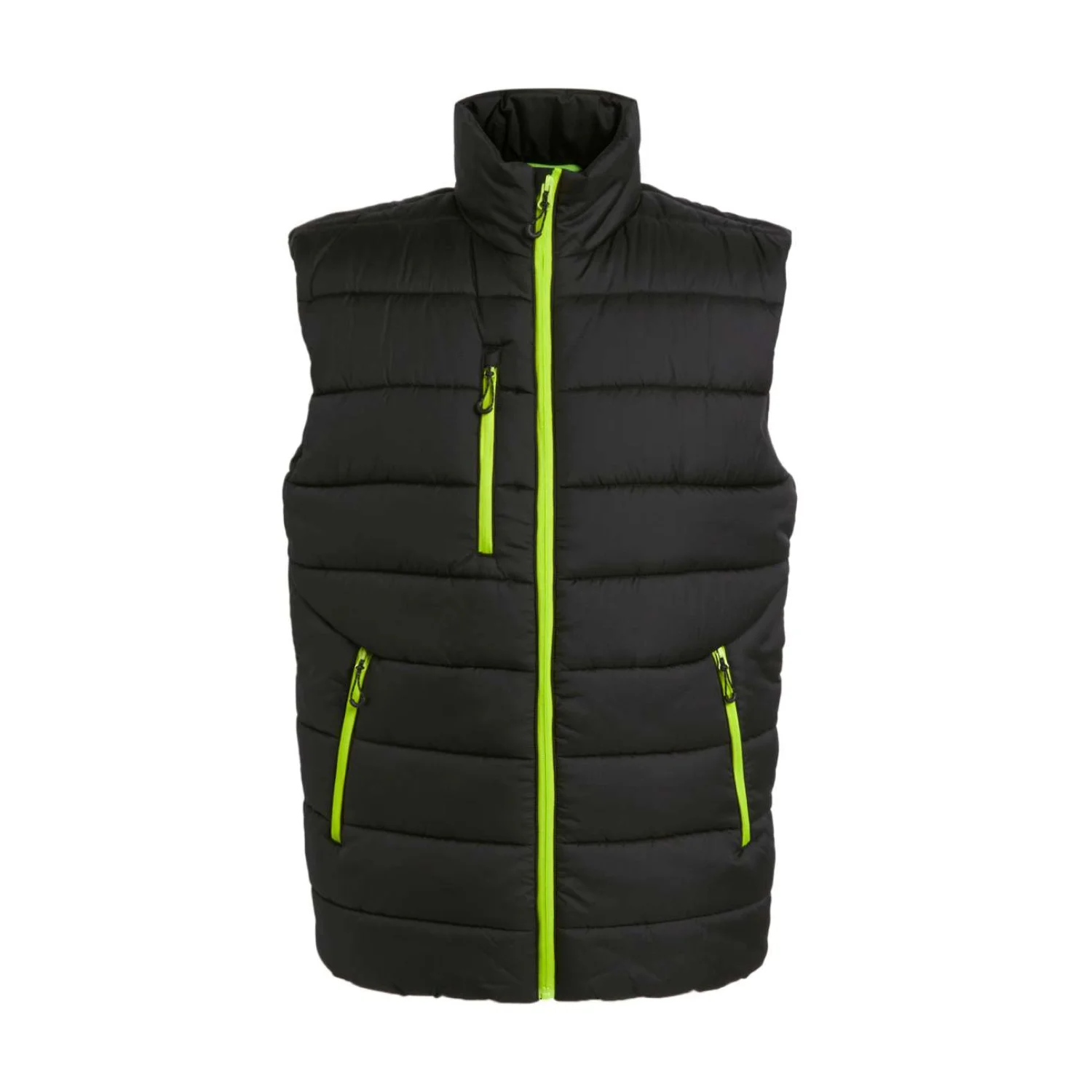 Regatta Navigate thermal mellény Black/Lime Green