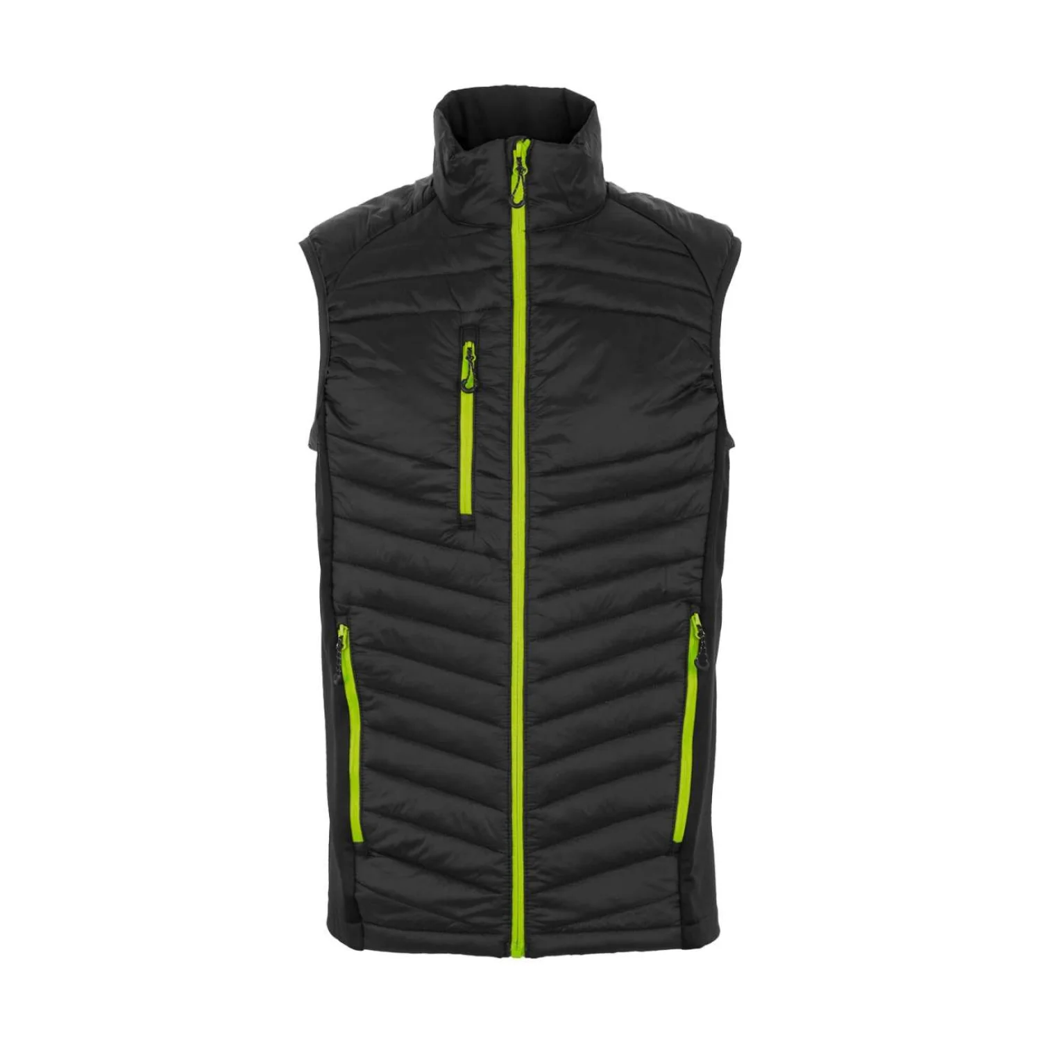 Regatta Navigate hybrid mellény Black/Lime Green