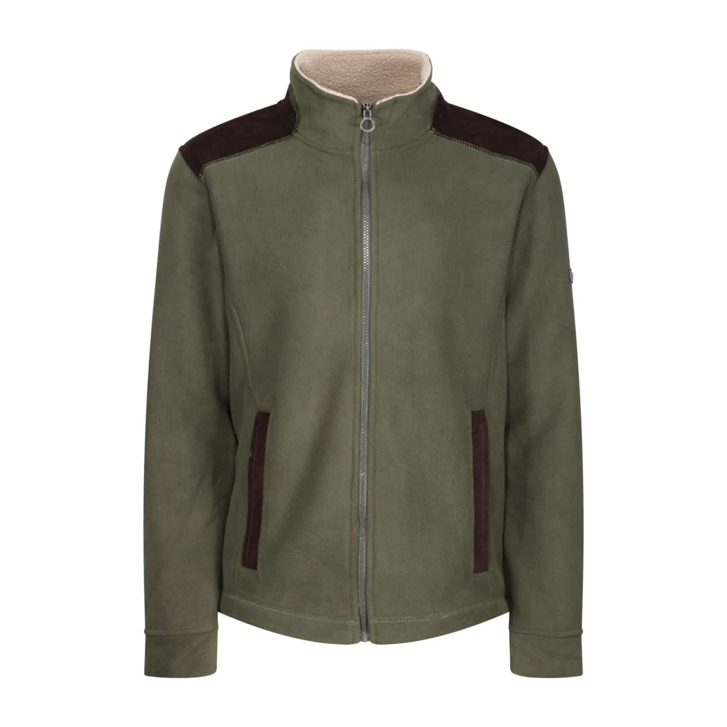 Regatta Faversham full zip fleece pulóverek és kardigán Dark Khaki