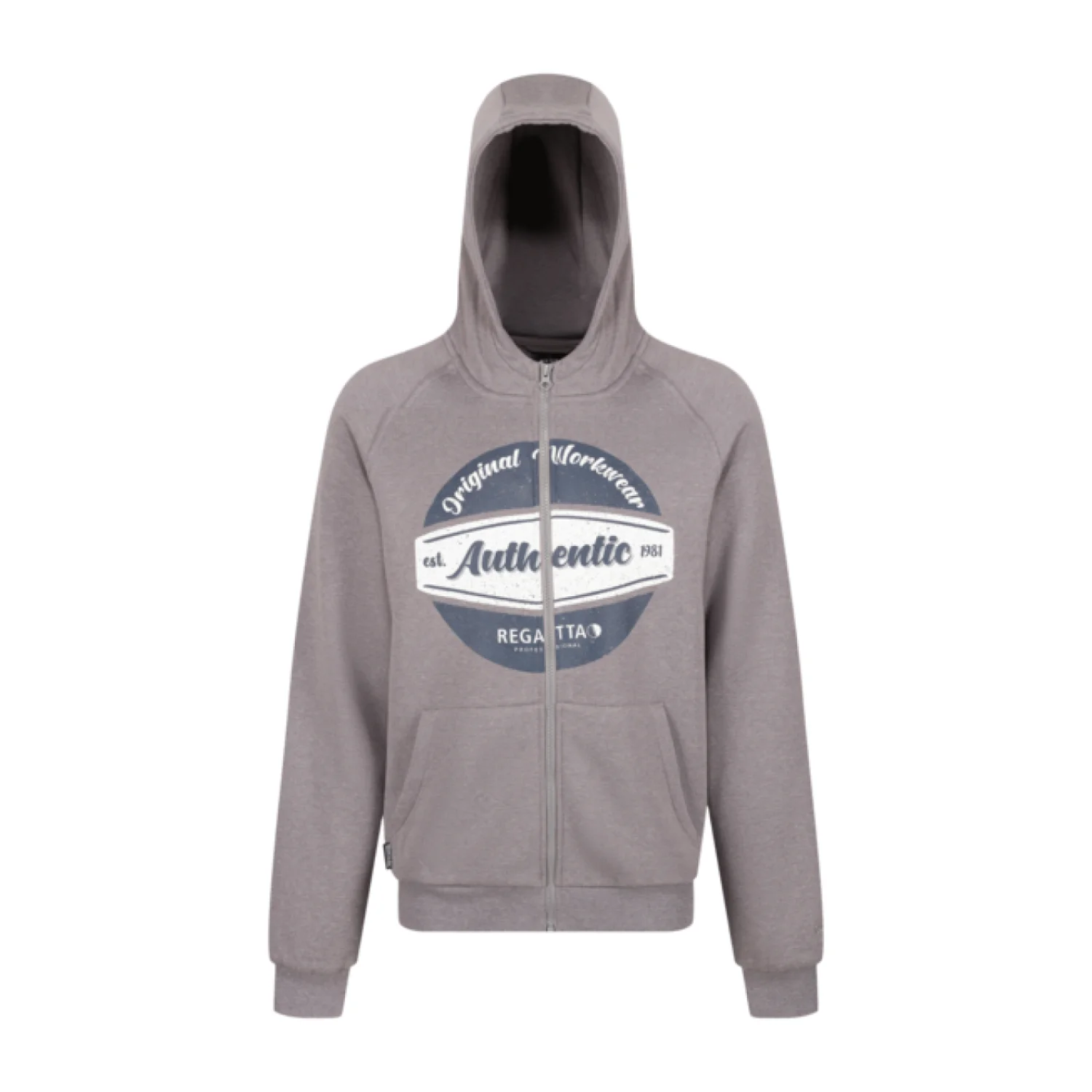 Regatta Original cipzáras kapucnis pulóver pulóverek és kardigán Rock Grey Marl