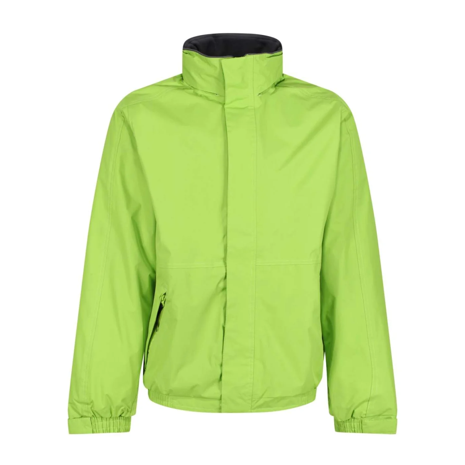 Regatta Dover polár-bélelt bomber dzseki Keylime/Seal Grey