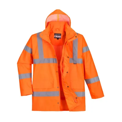 Portwest Hi-Vis légáteresztő rain traffic kabát