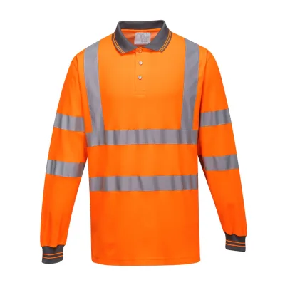 Portwest Hosszú ujjú Cotton Comfort pólóing