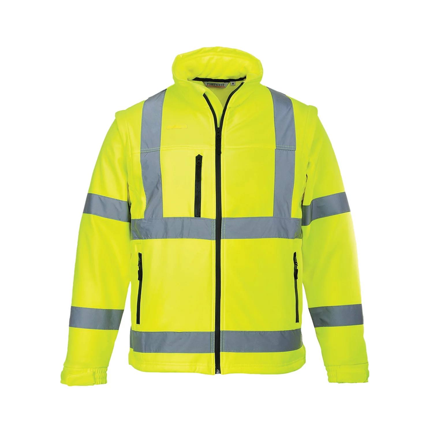 Portwest Jól láthatósági Softshell dzseki sárga