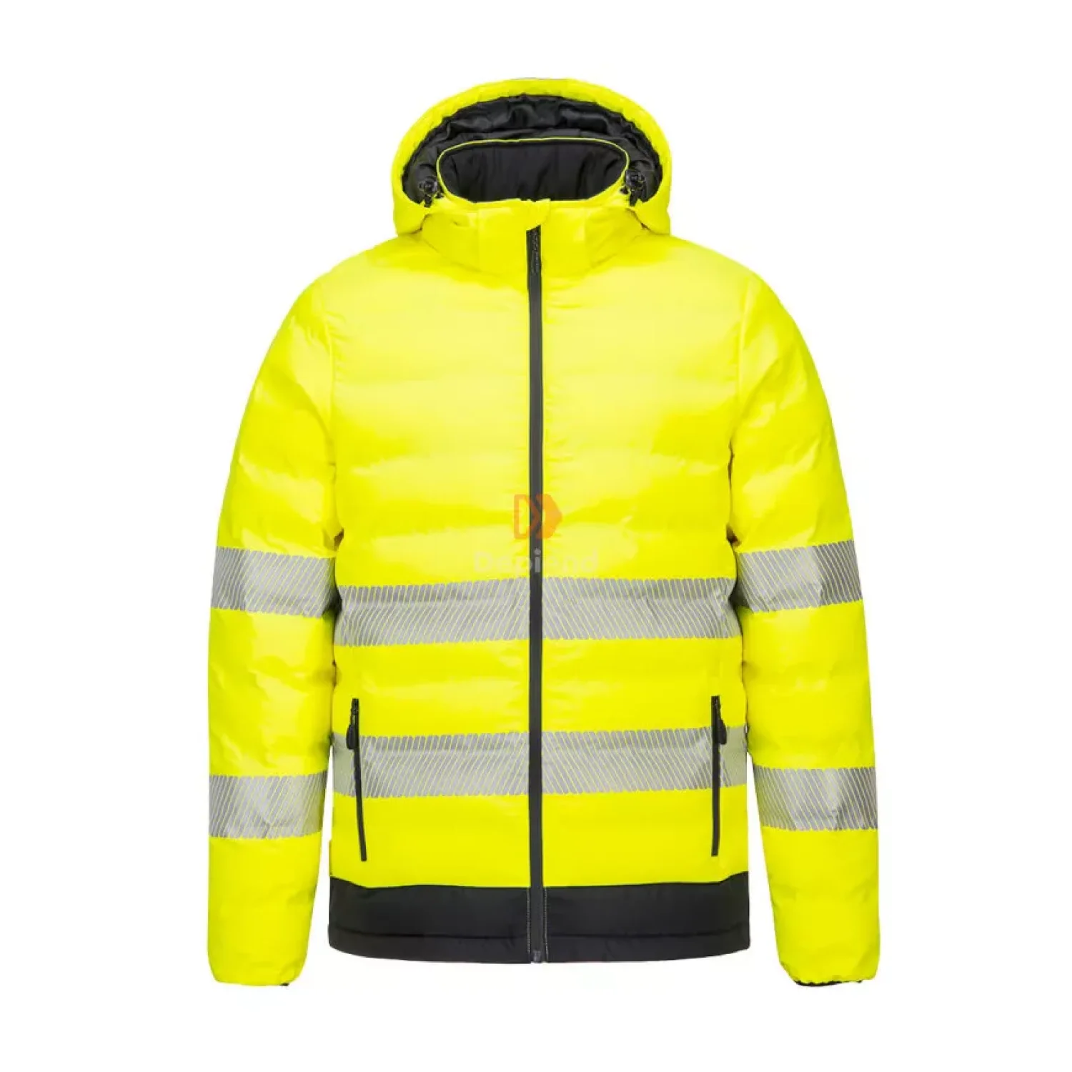Portwest Hi-Vis fűthető kabát sárga / fekete