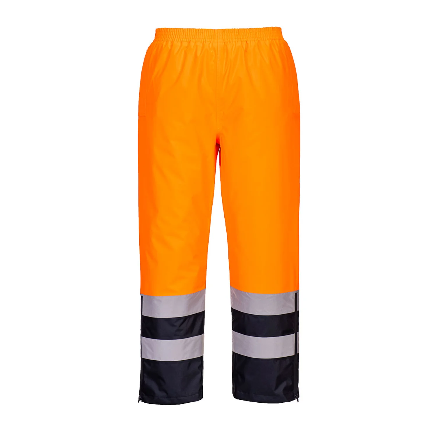 Portwest Hi-Vis lélegző nadrág Narancs/Navy