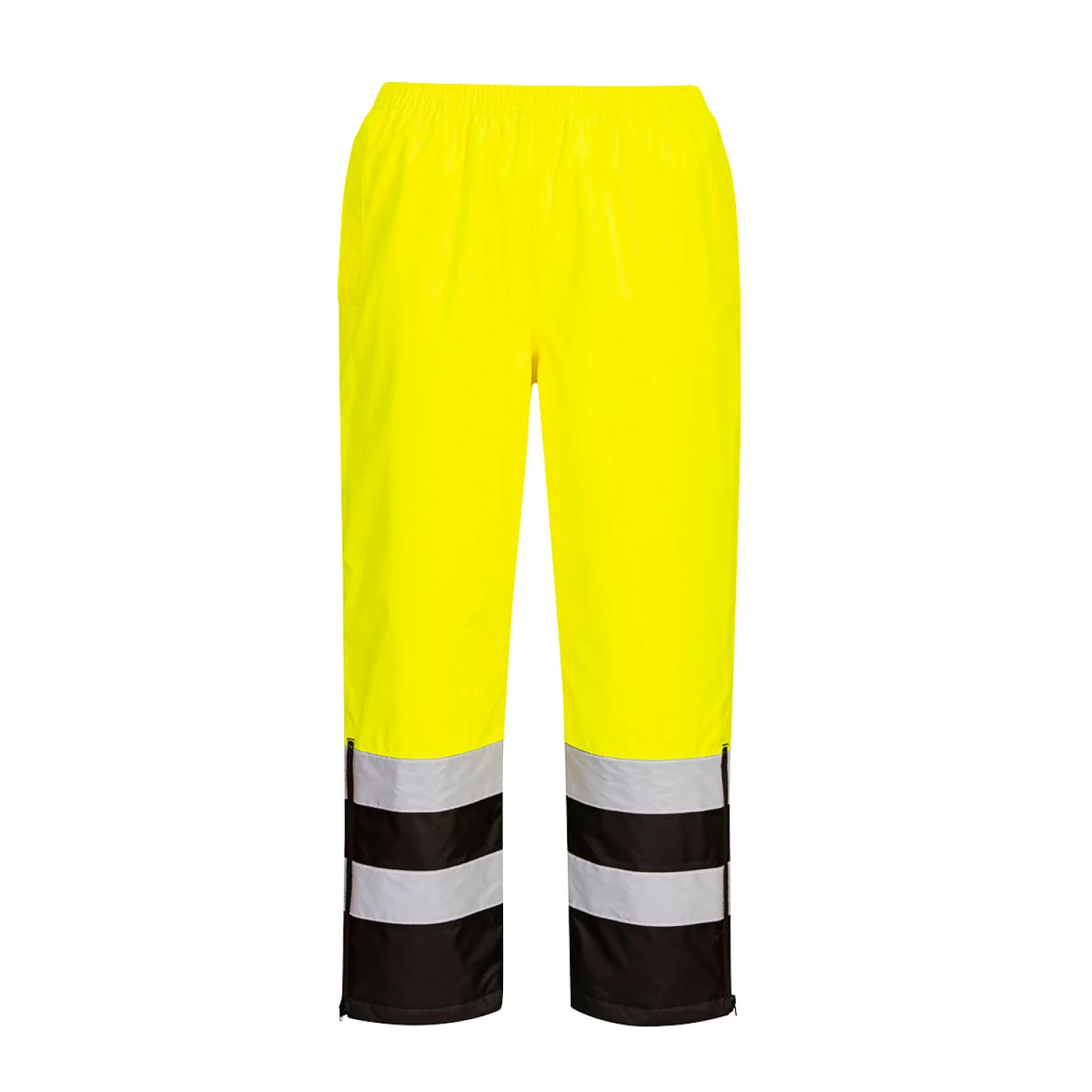 Portwest Hi-Vis lélegző nadrág Sárga/Fekete