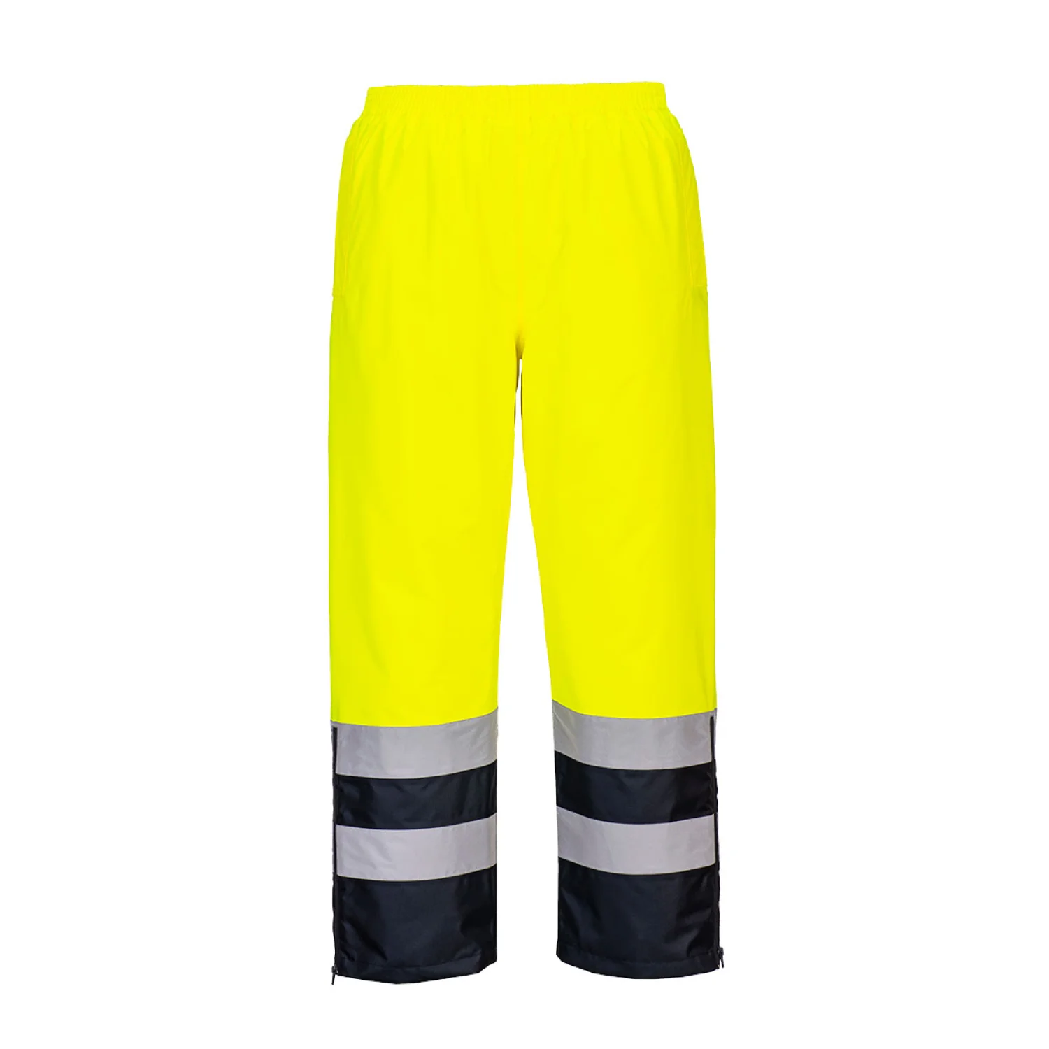 Portwest Hi-Vis lélegző nadrág Sárga/Navy