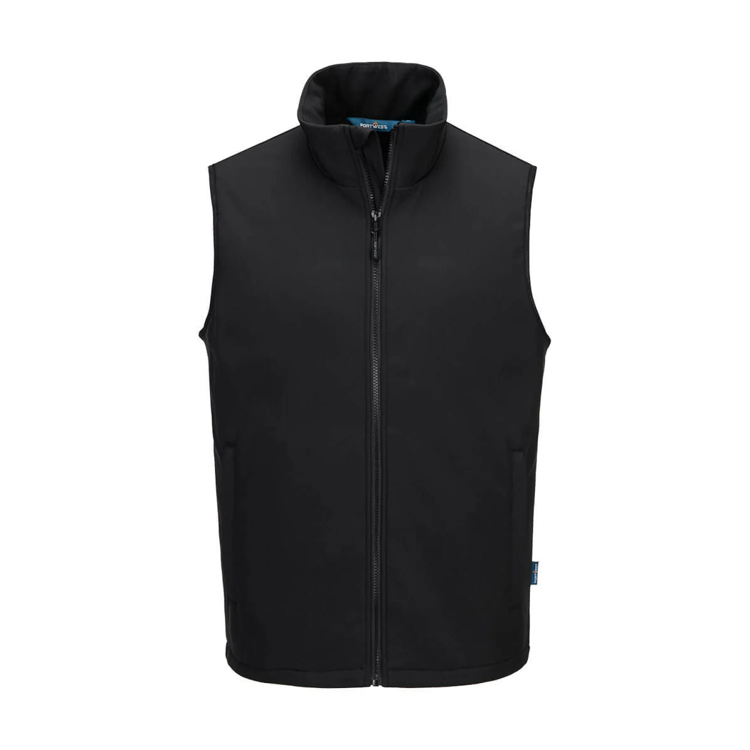 Portwest Fűthető softshell mellény fekete