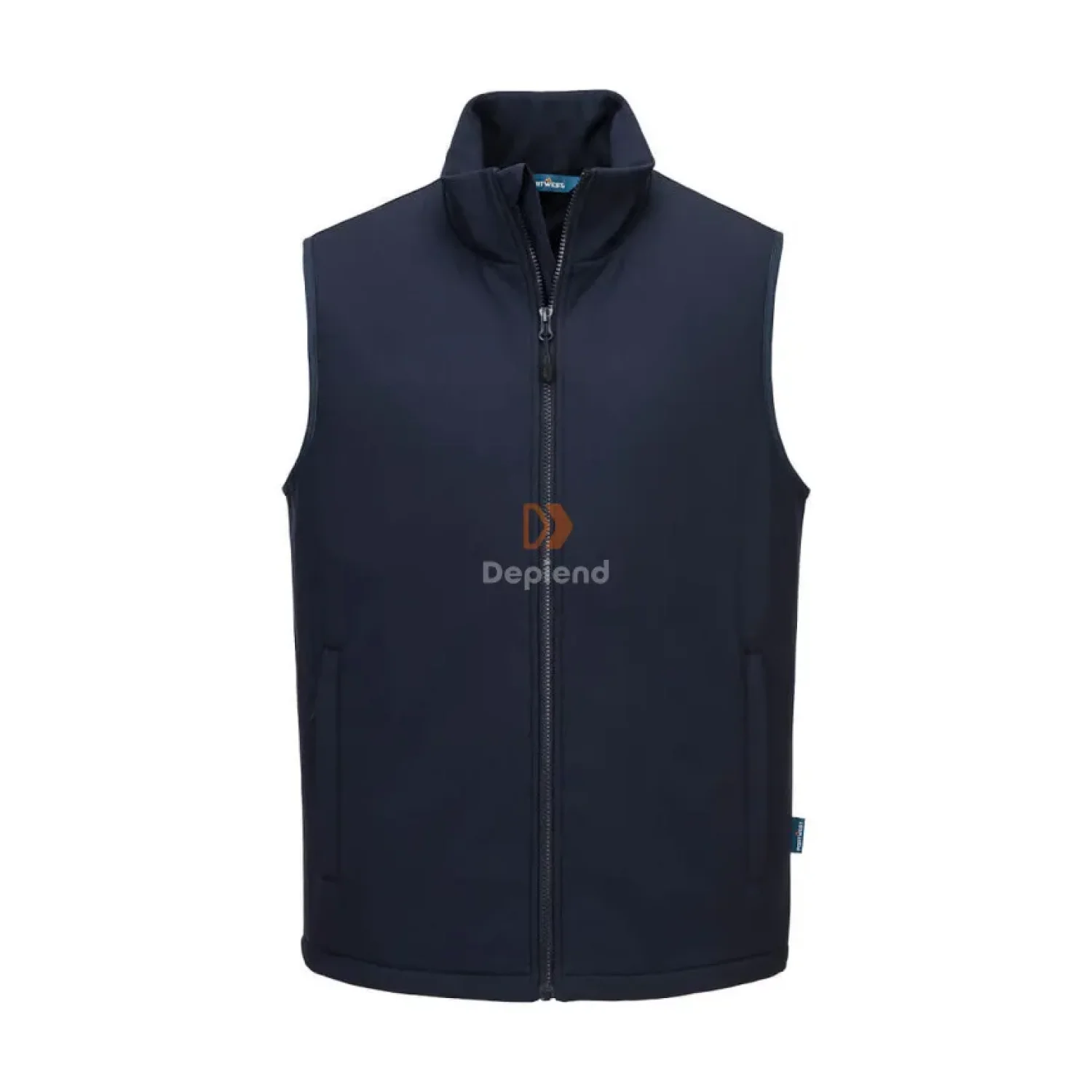 Portwest Heated Softshell Gilet tengerészkék