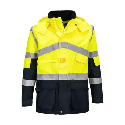 Portwest Hi-Vis kéttónusú lélegző kabát