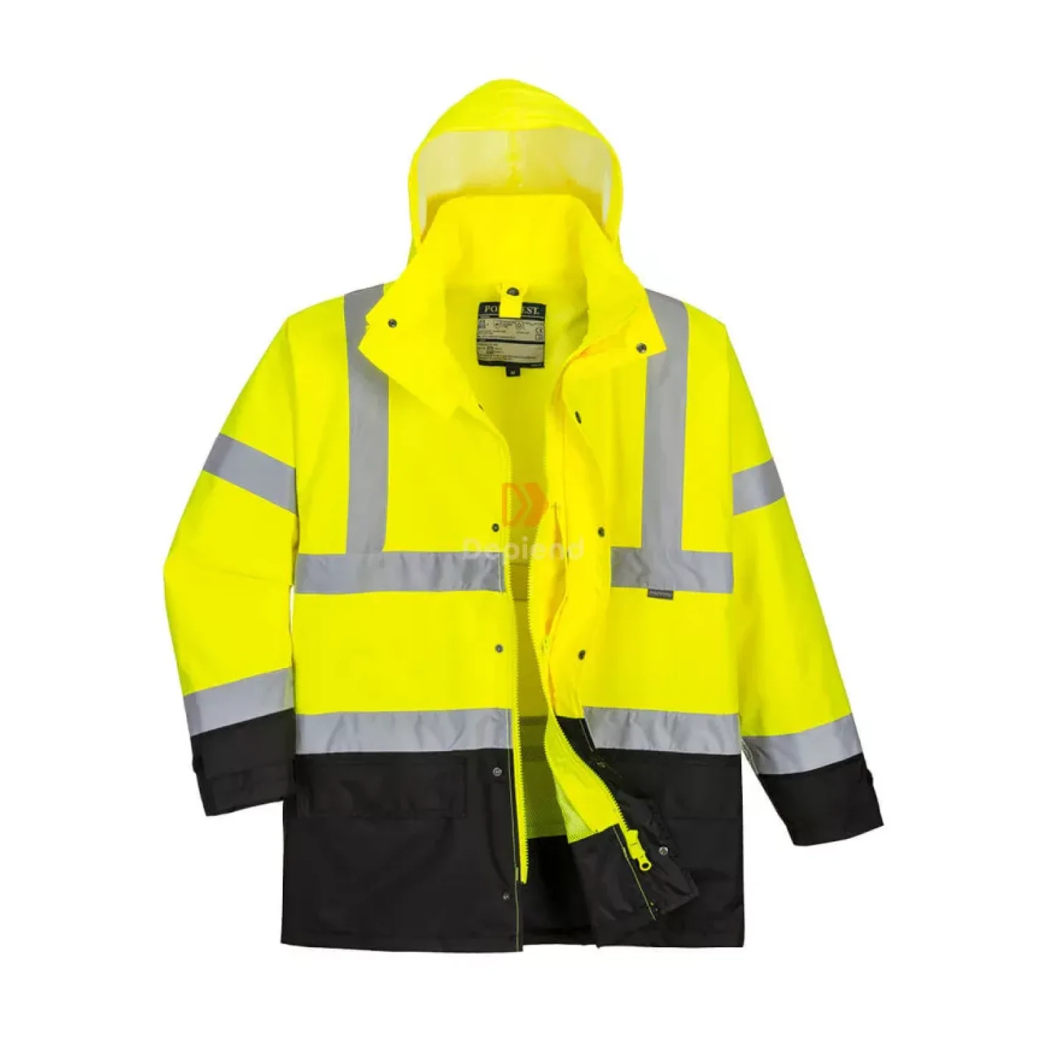 Portwest Hi-Vis Executive 5 az 1-ben kabát sárga / fekete