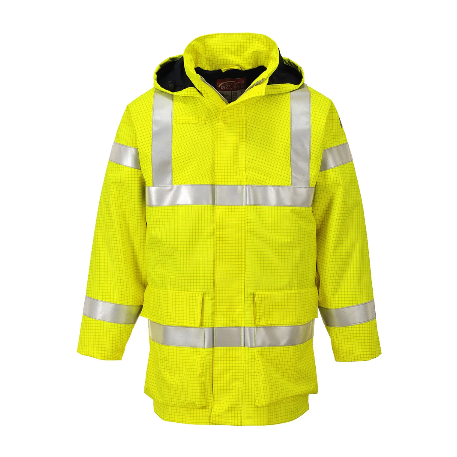 Portwest Bizflame Rain Hi-Vis antisztatikus FR esődzseki sárga