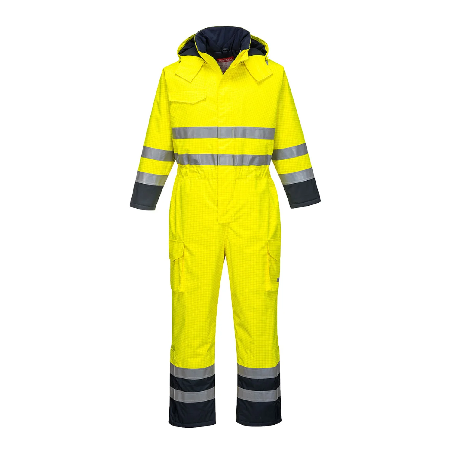 Portwest Bizflame Rain Hi-Vis Multi overál Sárga/Navy