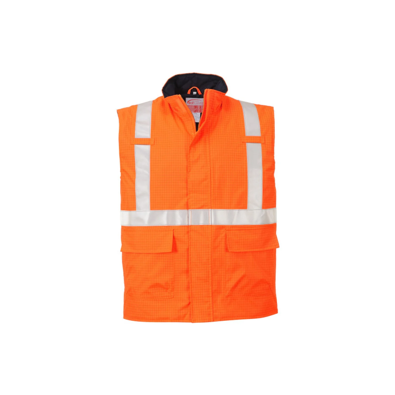Portwest Bizflame Rain Hi-Vis antisztatikus FR mellény narancs