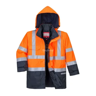 Portwest Bizflame Rain Hi-Vis Multi-Protection kabát kabátok és